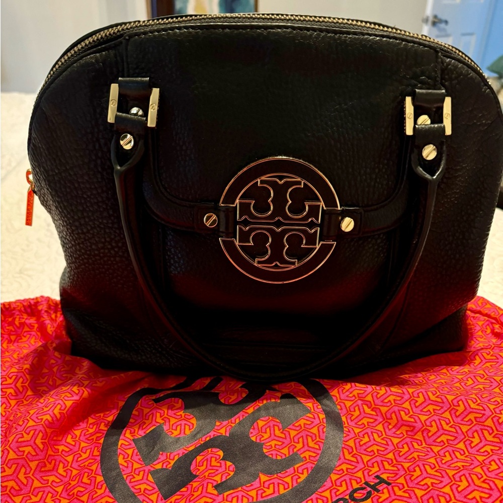🔥Tory Burch Black Leather Sachel Bag🔥